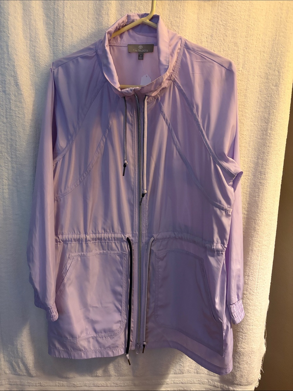 Lilly Pulitzer Soft Lavender Zip-Front Utility Jacket